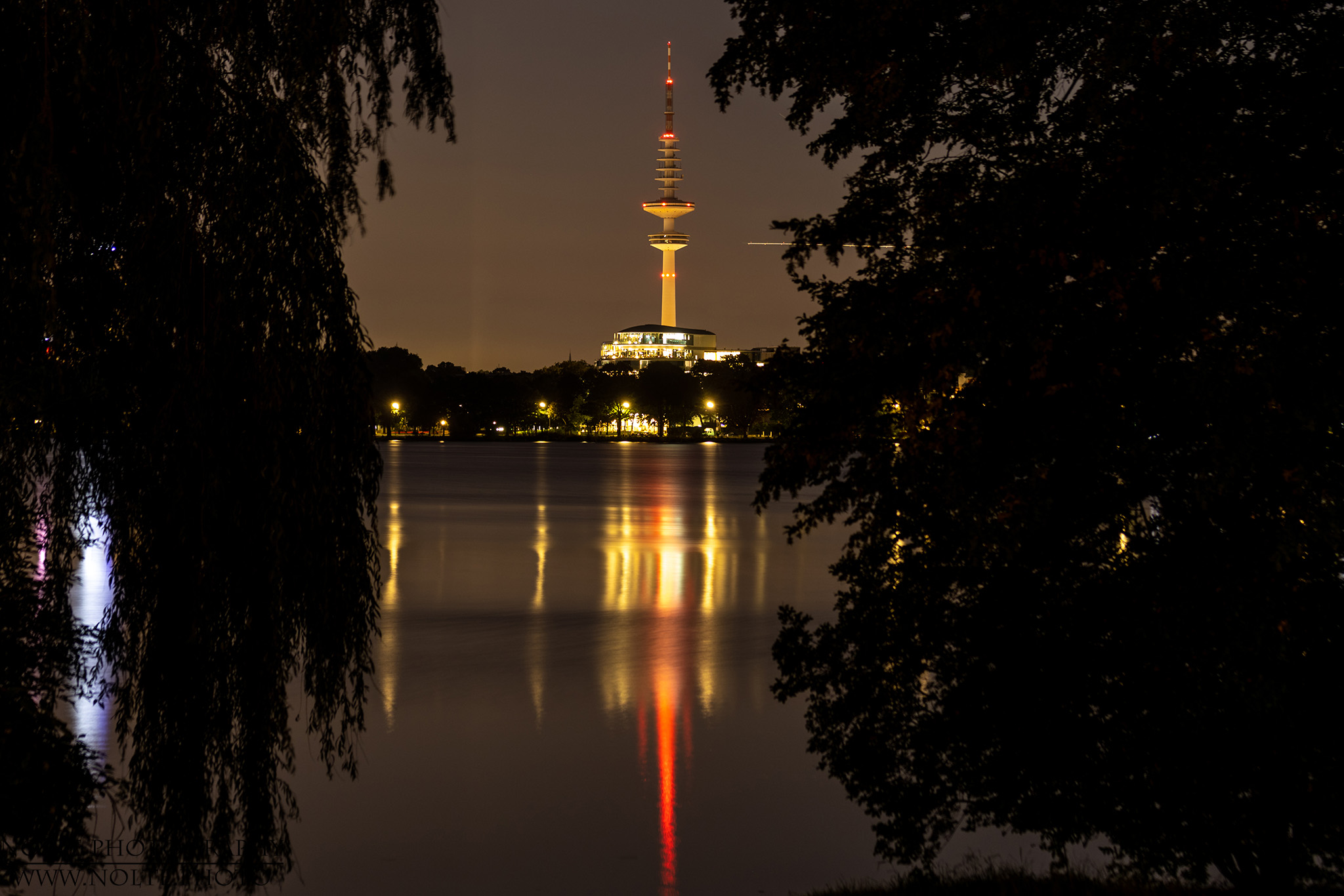 Telemichel am Abend mit Flieger